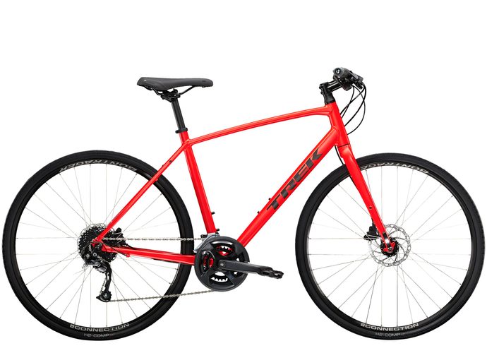 TREK FX 2 DISC Satin Viper Red