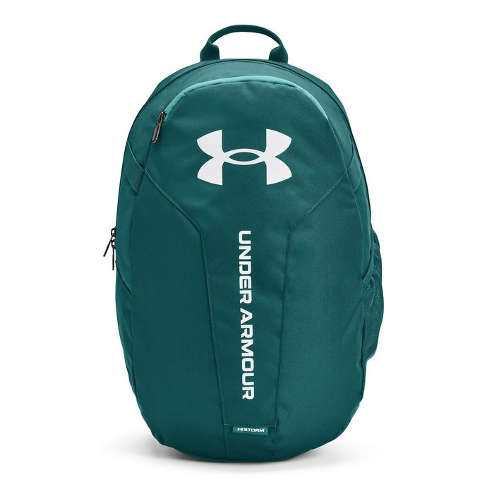 UNDER ARMOUR Hustle Lite Backpack, Hydro Teal / Radial Turquoise / White