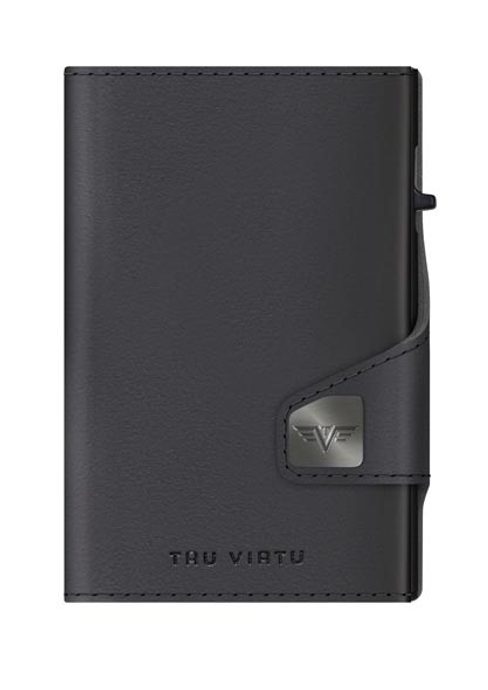 TRU VIRTU Wallet Click & Slide - leather Nappa Black