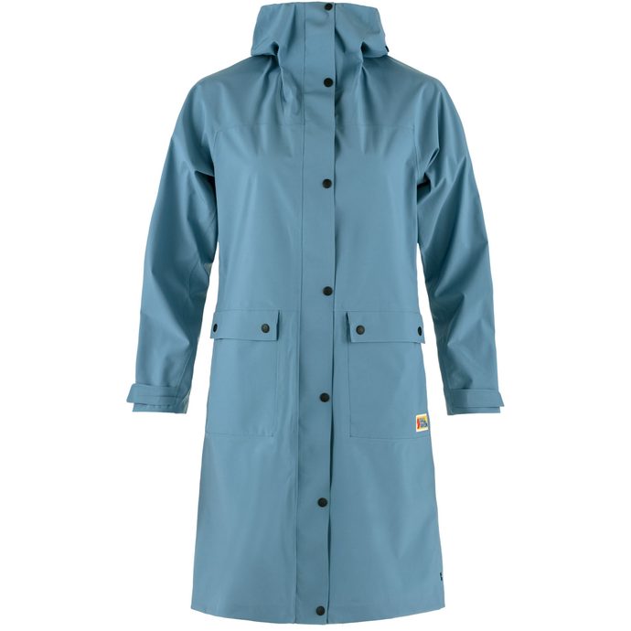 FJÄLLRÄVEN Vardag Rain Parka W Dawn Blue