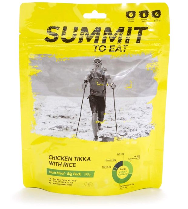 SUMMIT TO EAT CHICKEN TIKKA WITH RICE Big Pack 190g/1003kcal