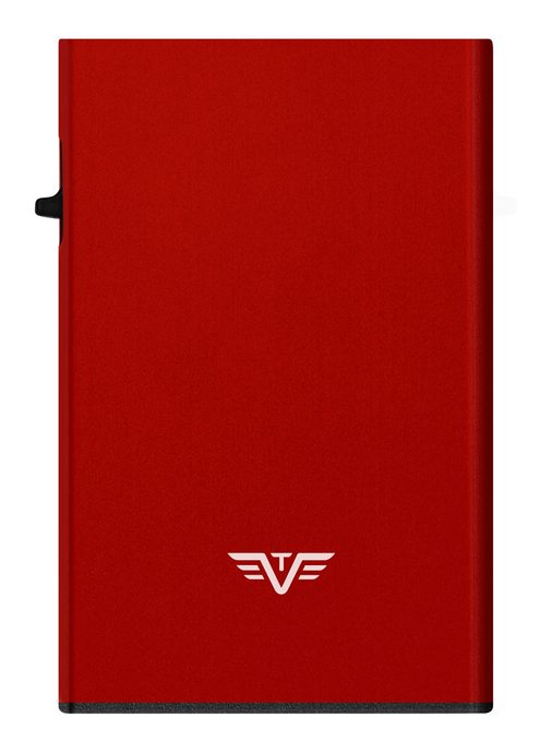 TRU VIRTU Card Case Click & Slide - silk Red