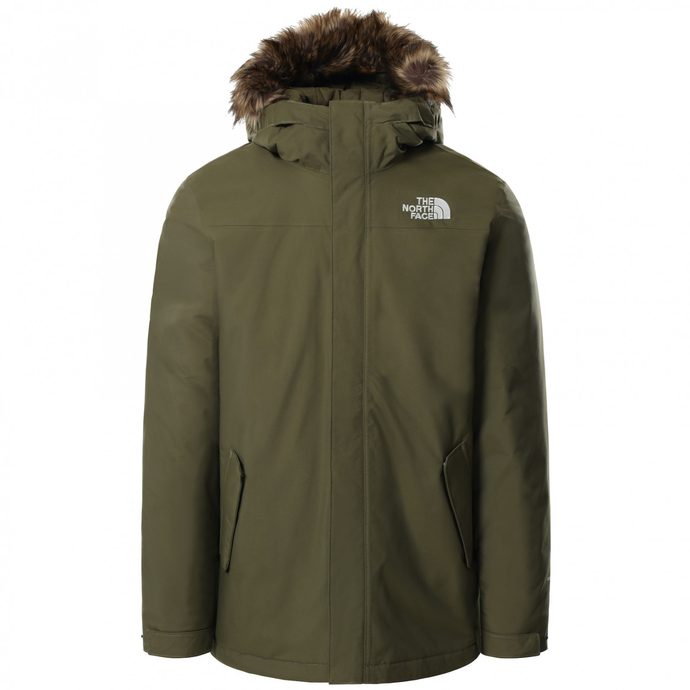 THE NORTH FACE MEN’S RECYCLED ZANECK JACKET, BURNT OLIVE GRN