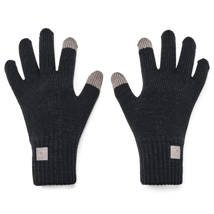 UNDER ARMOUR UA Halftime Gloves, Black/grey