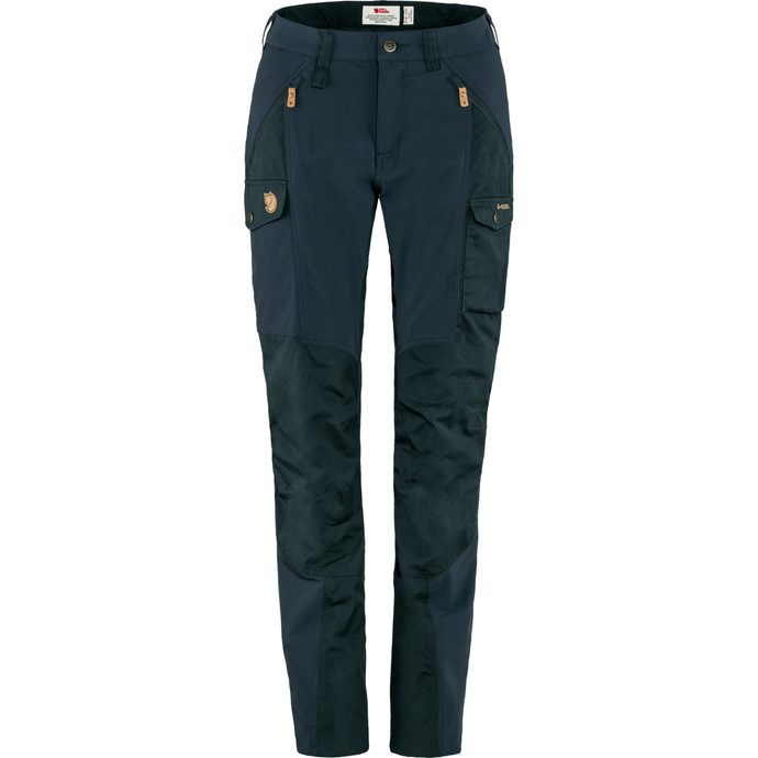 FJÄLLRÄVEN Nikka Trousers Curved W, Dark Navy