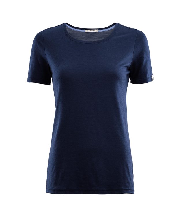 ACLIMA LightWool T-shirt Woman, Navy Blazer