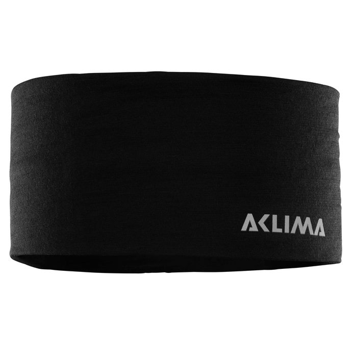 ACLIMA LightWool Headband U Onesize Jet Black