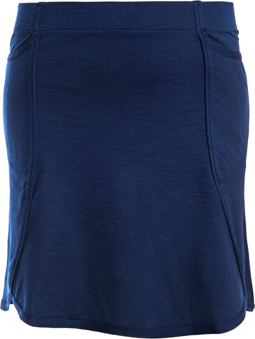 SENSOR MERINO ACTIVE dámská sukně deep blue