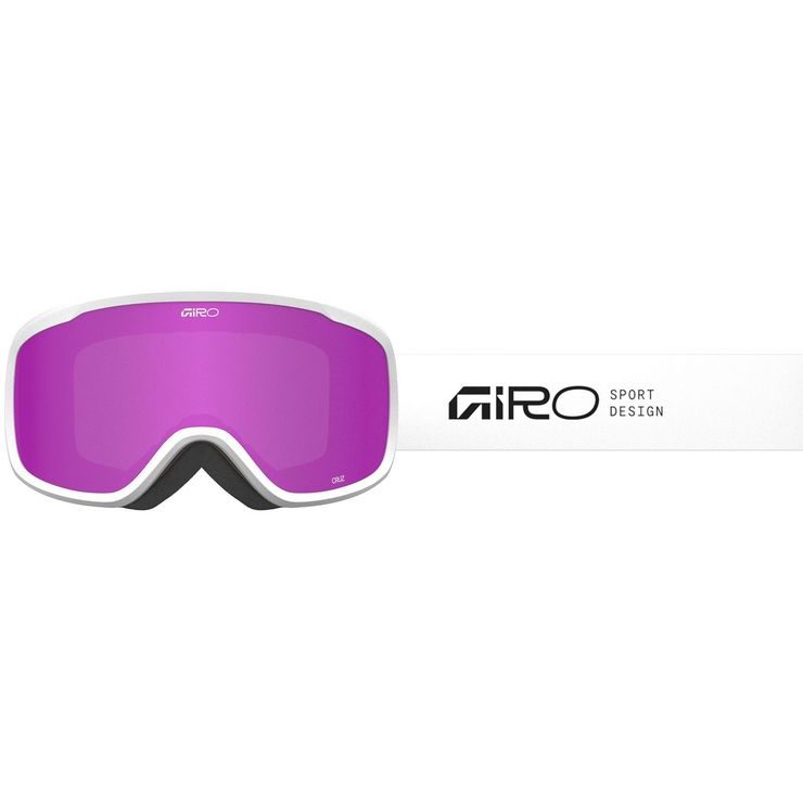 GIRO Cruz White Stacked-Amber Pink