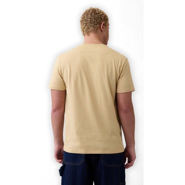 GAP 856659-56 Tričko s logem Everyday Soft Žlutá