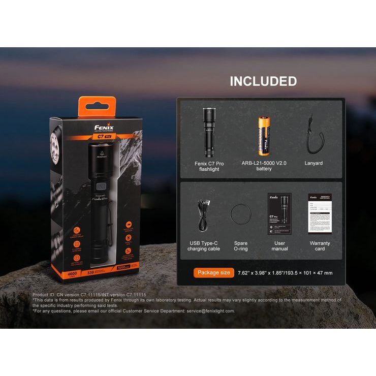 FENIX Fenix C7 PRO 4600 lm