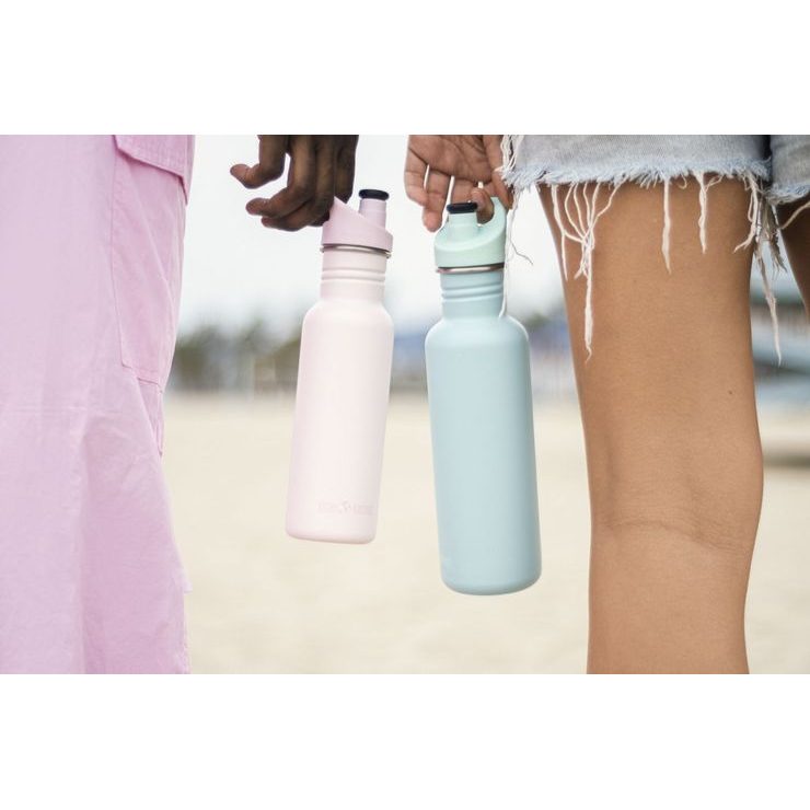 KLEAN KANTEEN Classic 800 ml (w/Flip Seal Sport Cap) - Pastel Turquoise