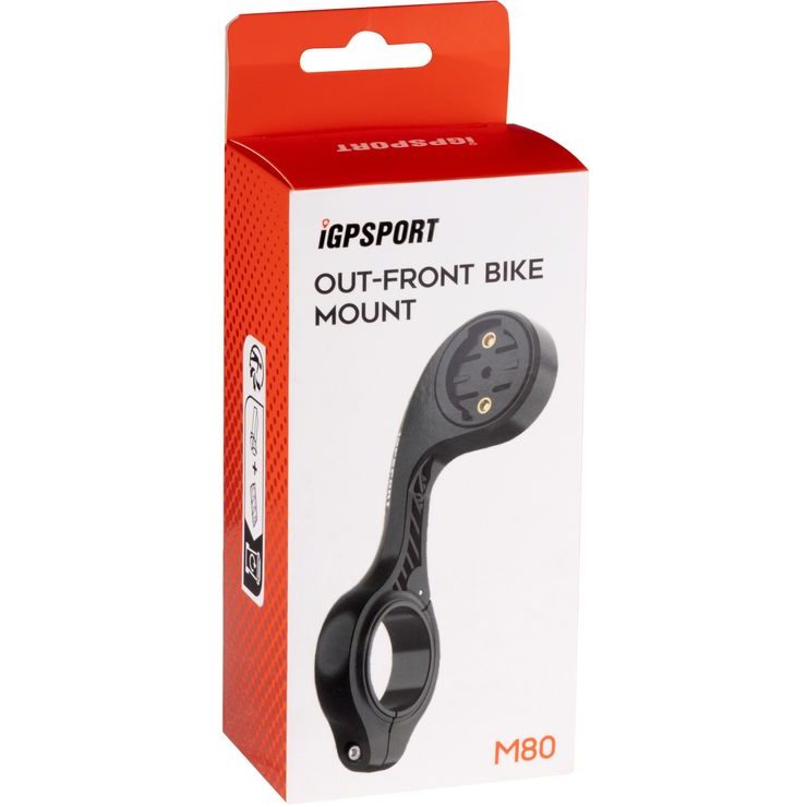 IGPSPORT M80, předsazený, černý