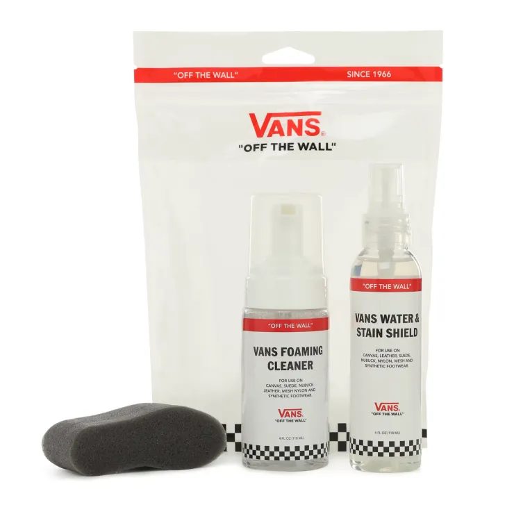 VANS VANS SHOE CARE CANVAS KIT - GLOBAL white