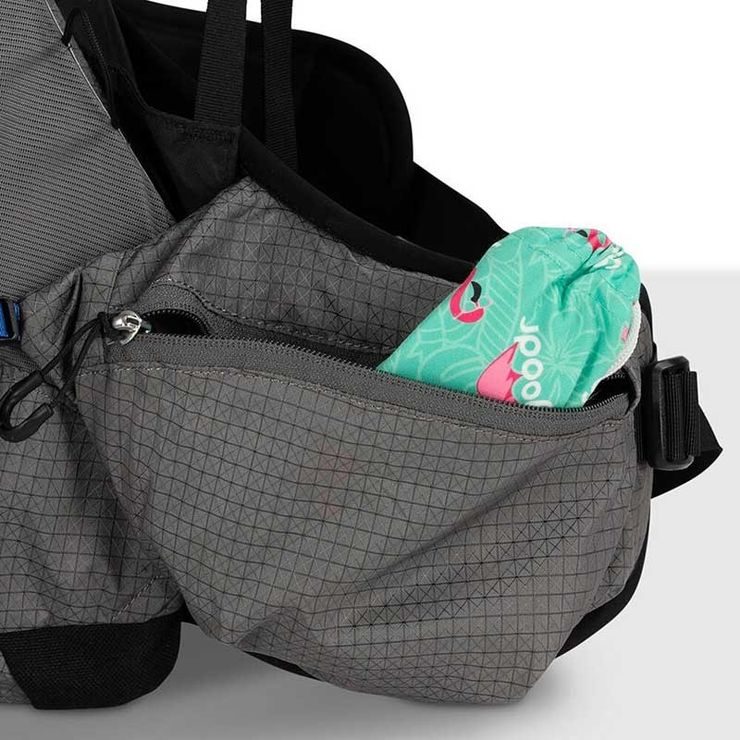OSPREY EXOS PRO 55, dale grey/agam blue
