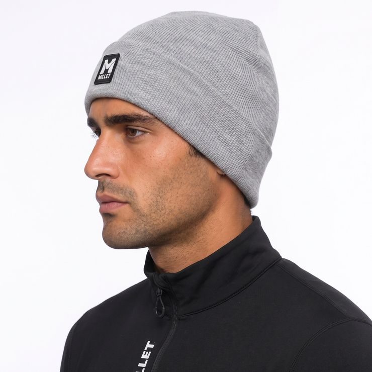 MILLET CHAMONIX URBAN BEANIE HEATHER GREY NEW