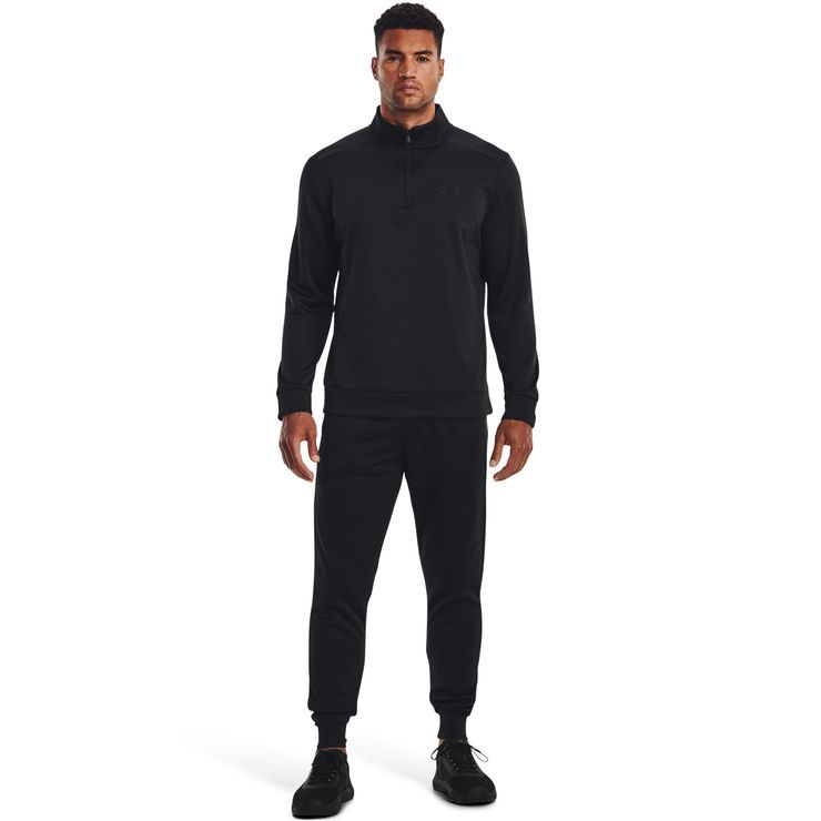UNDER ARMOUR UA Armour Fleece 1/4 Zip, Black