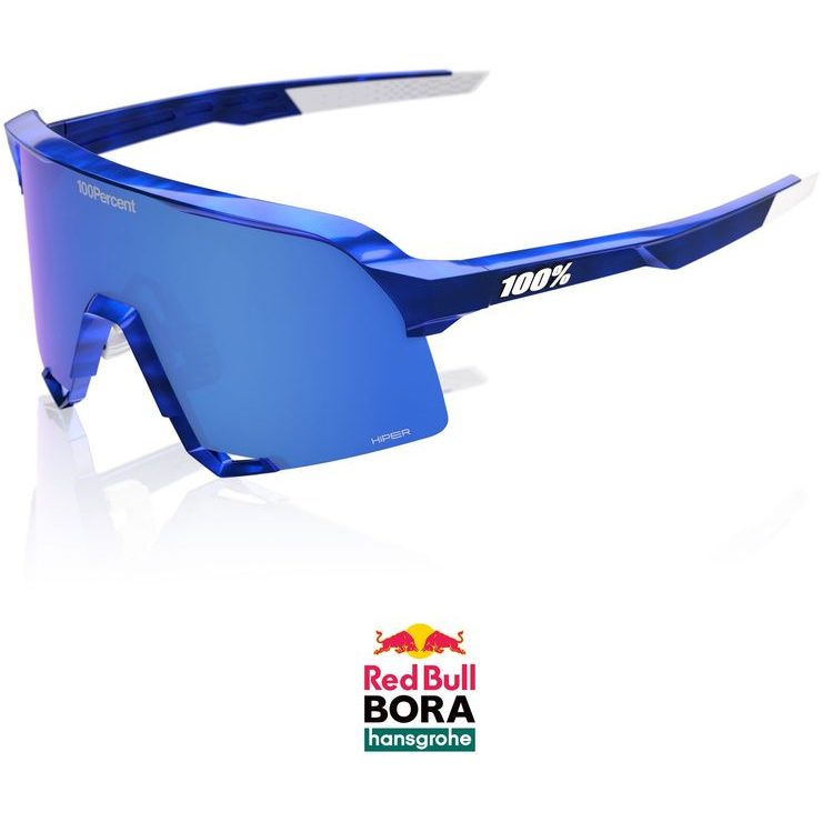 100% S3™ RBH Gloss Blue Holographic HiPER® Royal Blue Mirror Lens