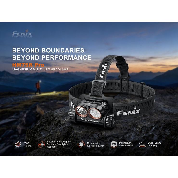 FENIX HM75R PRO 3500 lm