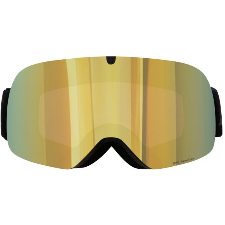 RED BULL SPECT SOAR-13YE2, black/yellow snow - grey with yellow mirror, cat.S 2