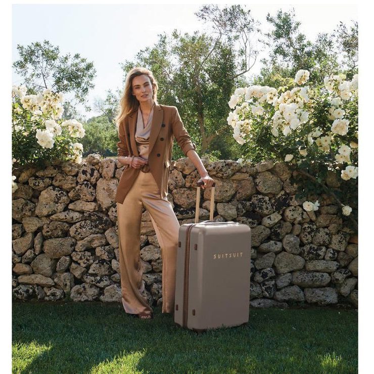 SUITSUIT Fab Seventies Taupe 2 ks - hnědá