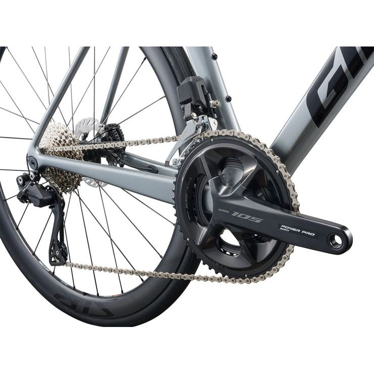 GIANT TCR Advanced Pro 1-Di2 Tech Silver