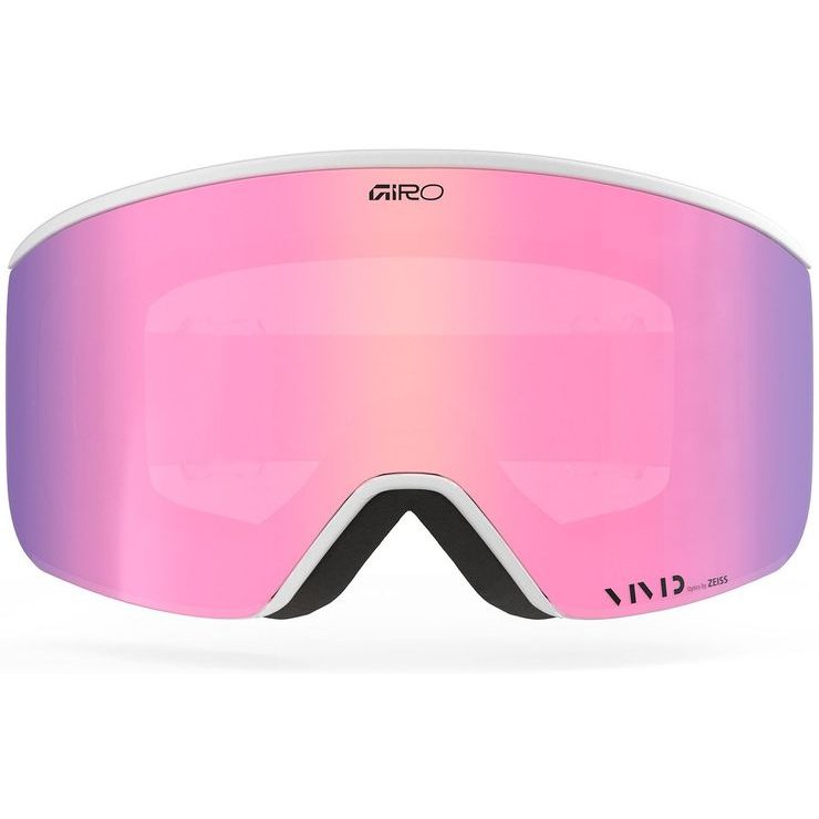 GIRO Axis White/Silver Stacked-Vivid Rose Gold/Vivid Infrared (2skla)