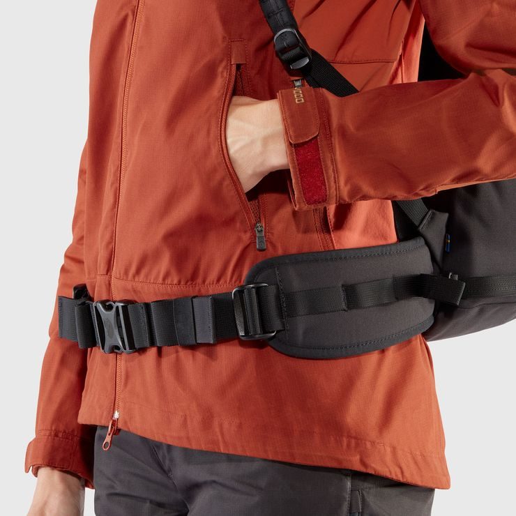 FJÄLLRÄVEN Abisko Lite Trekking Jacket W Flame Orange