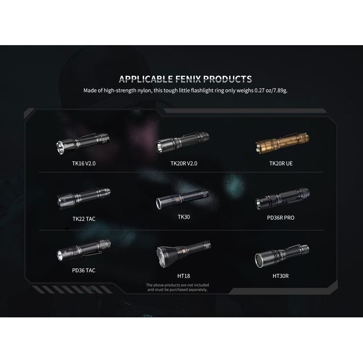 FENIX Taktický kroužek ALR-01 pro svítilny