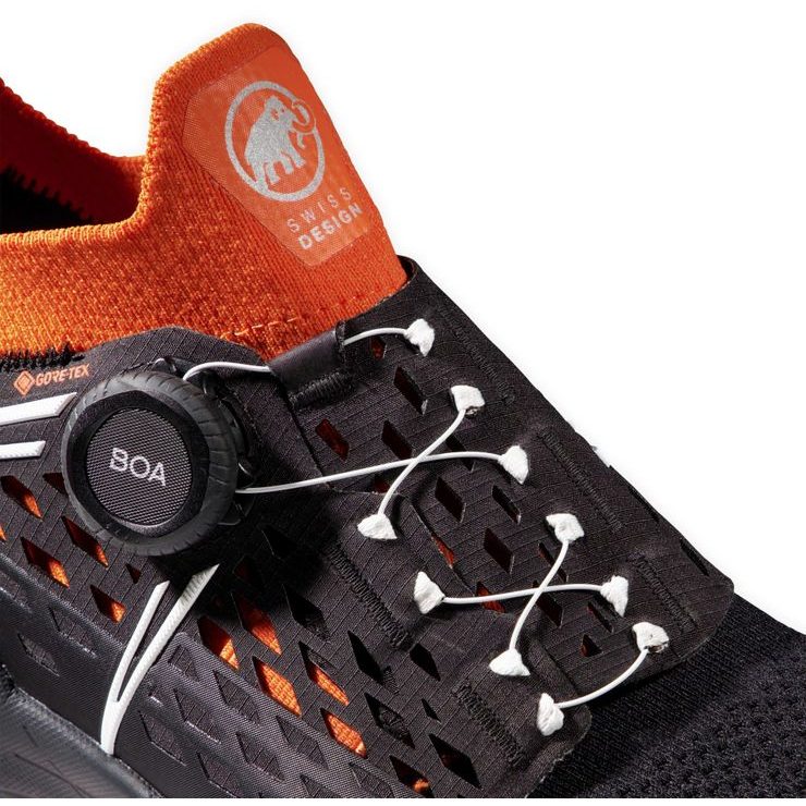 MAMMUT Aenergy TR BOA® Mid GTX Men black-dark tangerine