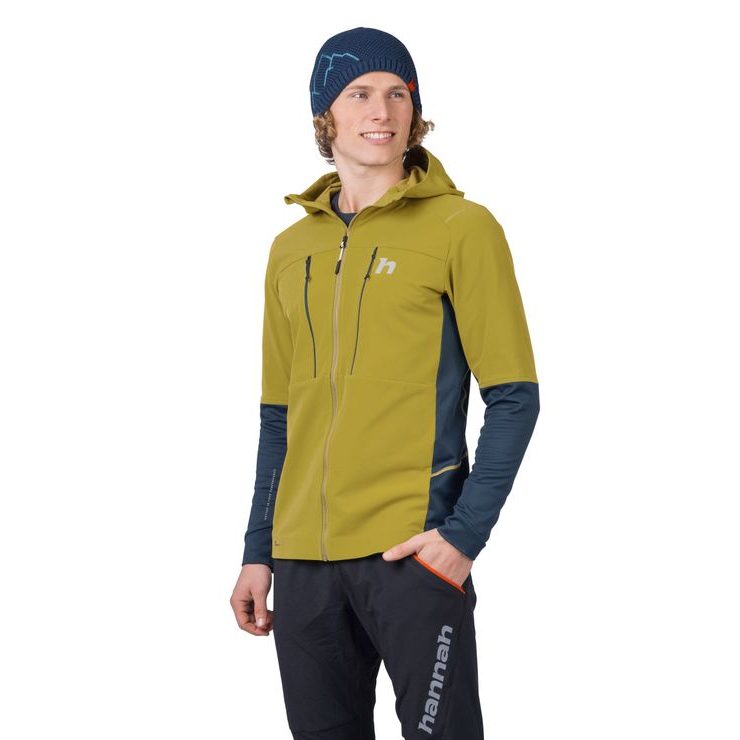 HANNAH TRANE HOODY avocado oil/stratified sea