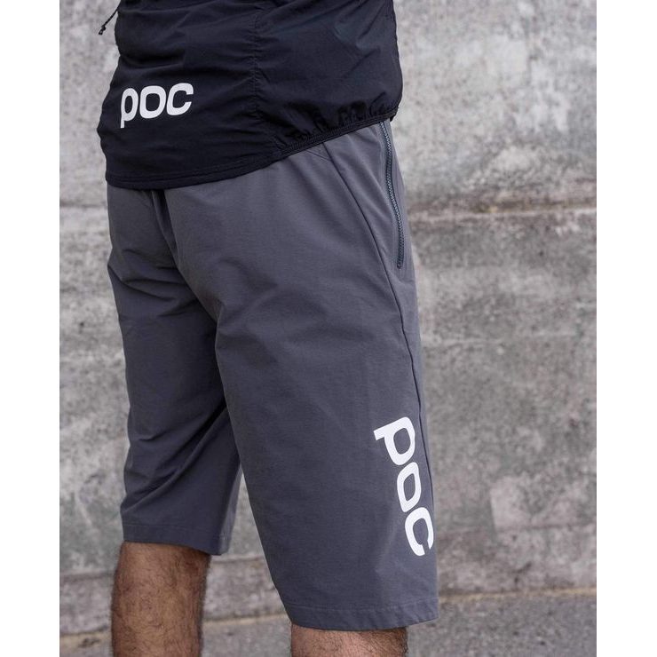 POC Essential Enduro Shorts, Sylvanite Grey
