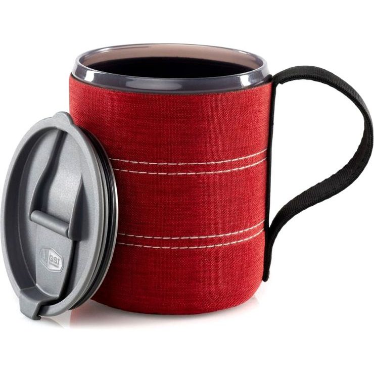 GSI OUTDOORS Infinity Backpacker Mug; 550ml; red