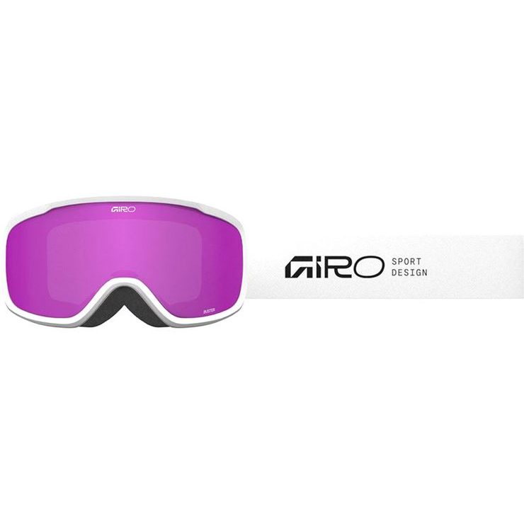 GIRO Buster White Stacked-Amber Pink