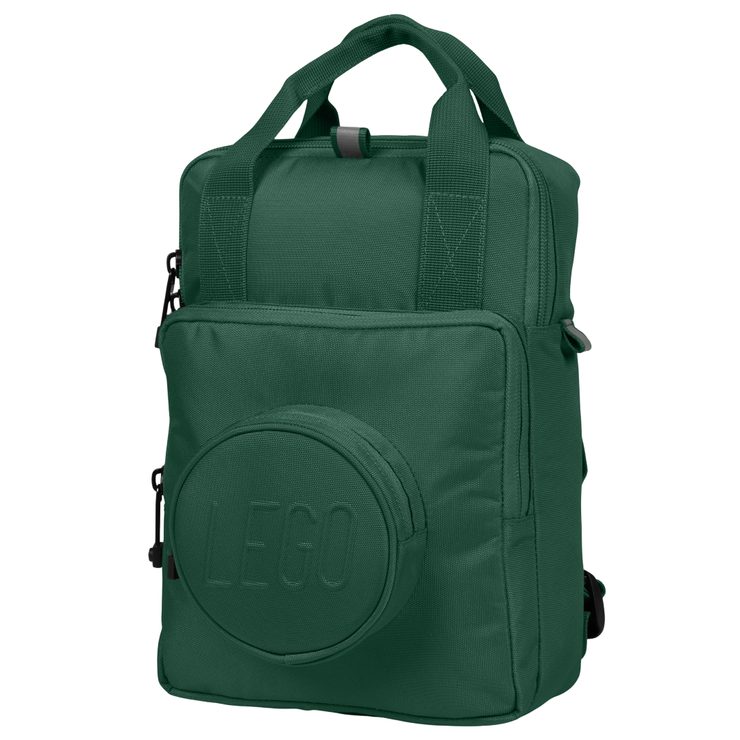 LEGO BAGS Brick 1x1 7 tmavě zelený