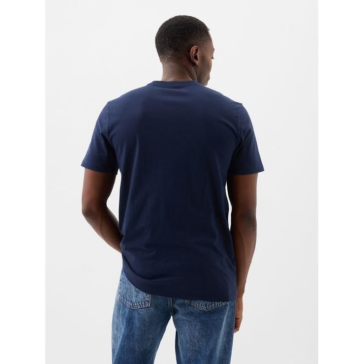 GAP 856659-04 Tričko s logem Tmavě modrá