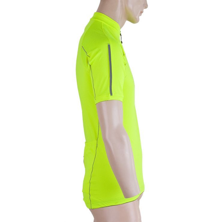 SENSOR CYKLO ENTRY pánský dres kr.ruk., žlutá reflex