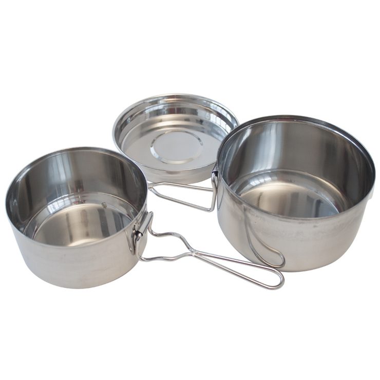 YATE BASIC casserole 3 pieces, stainless steel