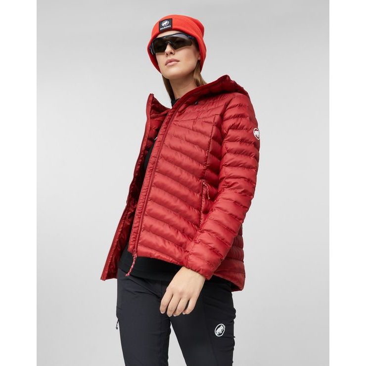 MAMMUT Albula IN Hooded Jacket Women dark mammut red