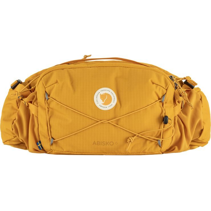 FJÄLLRÄVEN Abisko Hip Pack 6 Mustard Yellow