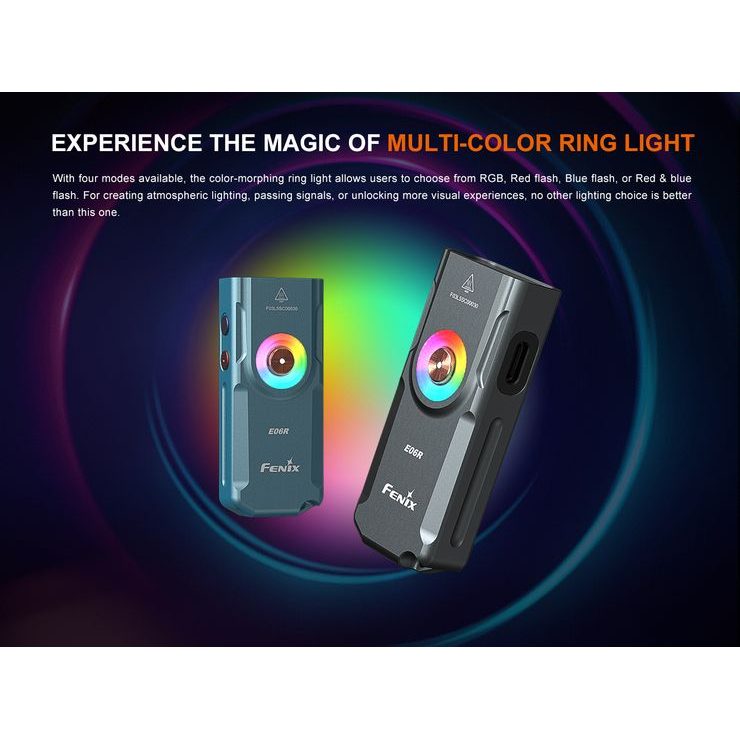 FENIX E06R (700 lm) bílá