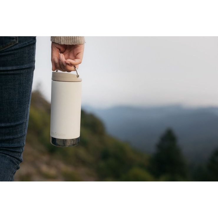 KLEAN KANTEEN TKWide w/Café Cap - tofu 355 ml