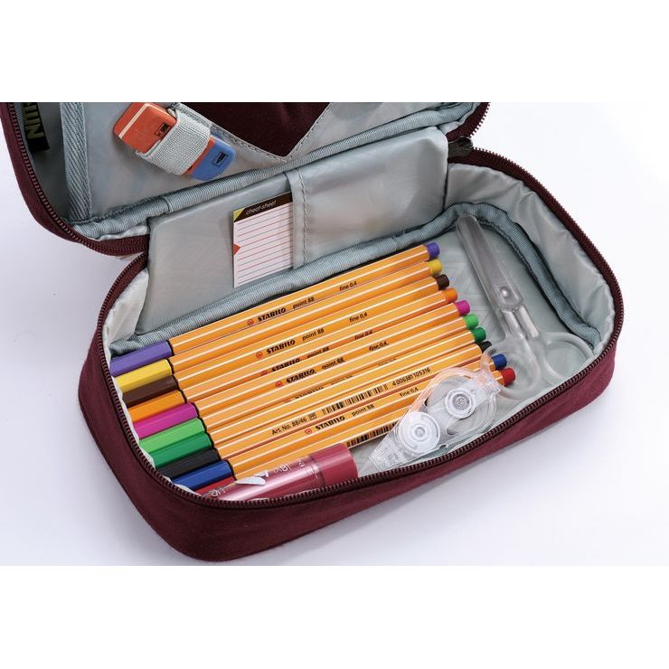 NITRO PENCIL CASE XL wine