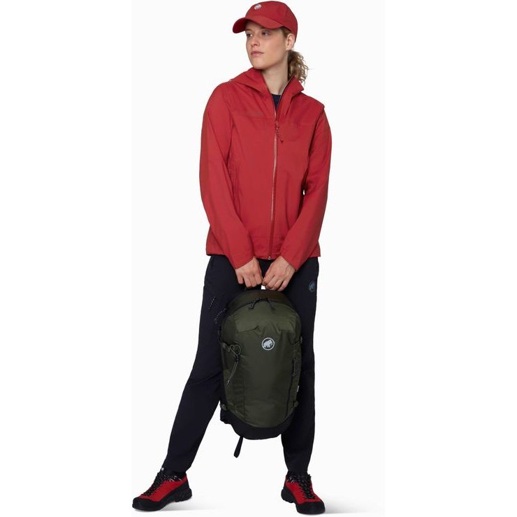 MAMMUT Ducan HS Hooded Jacket Women dark mammut red