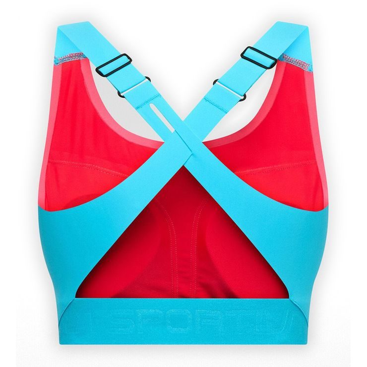 LA SPORTIVA Pulse High Support Bra W Hibiscus/Malibu Blue