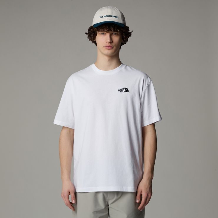 THE NORTH FACE M S/S ESSENTIAL OVERSIZ TNF WHITE XL