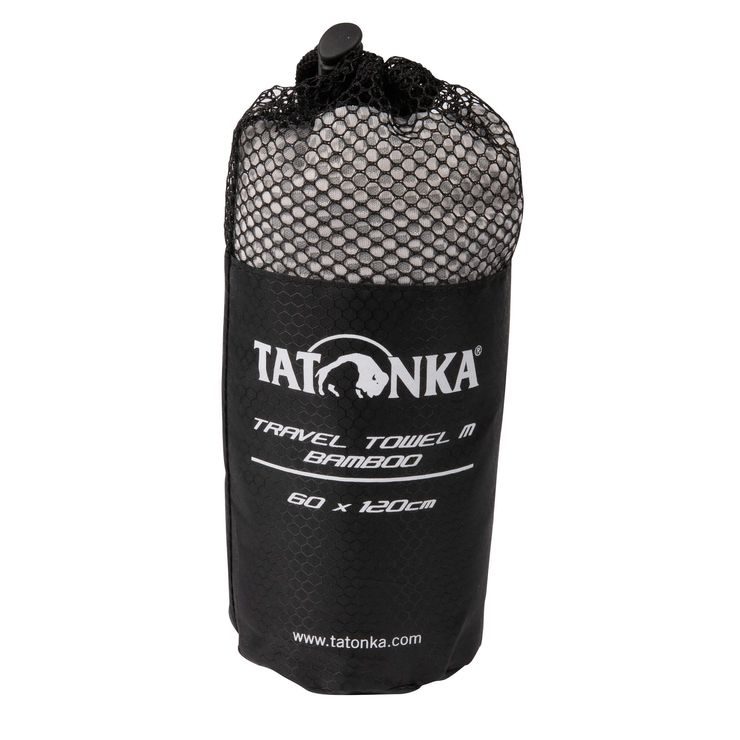 TATONKA TRAVEL TOWEL BAMBOO M grey