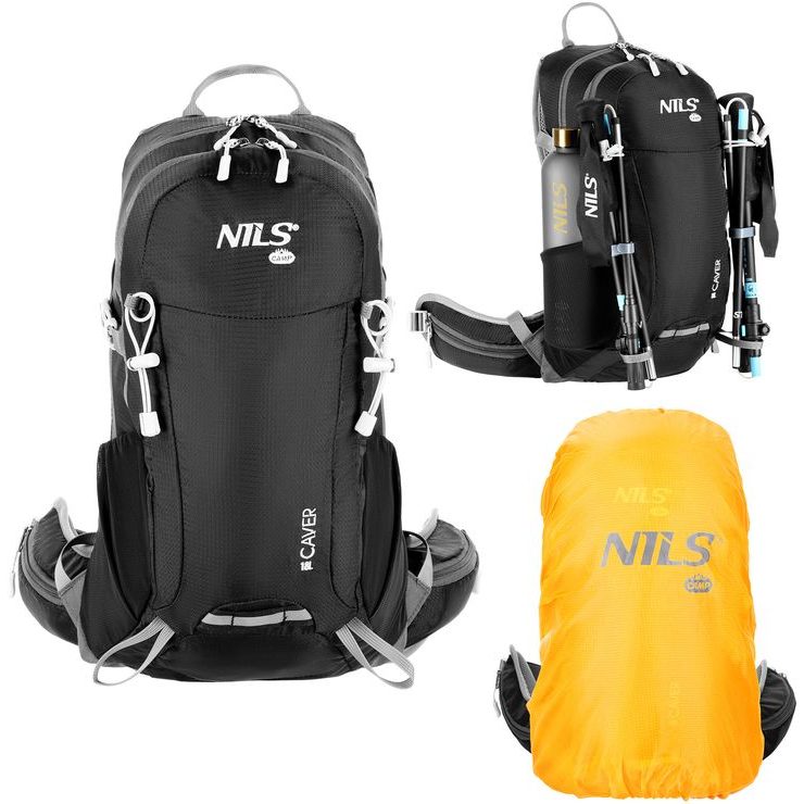 NILS Camp NC1950 Caver černý 18L