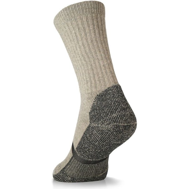 LORPEN WOOL HIKE 2 PACK CREW, WHALES GREY/ARENA