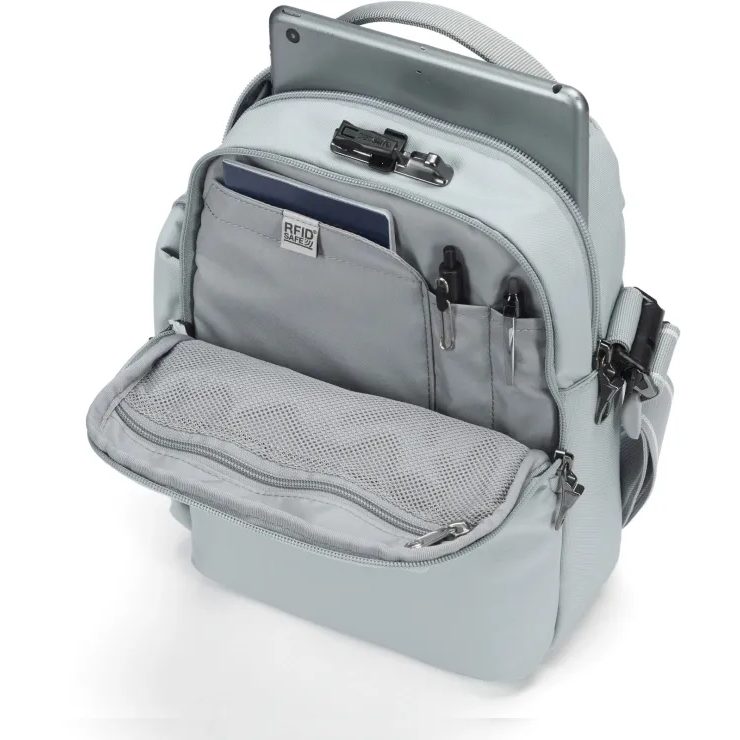 PACSAFE V TOUR CROSSBODY 7L digital gray
